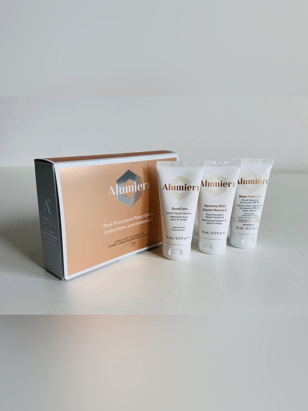 NWT/SEALED Alumier Post Procedure Kit
